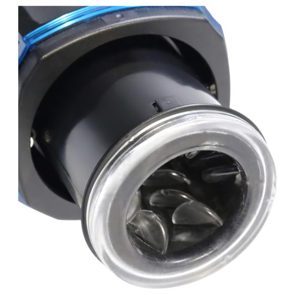 Cristalino - consolador grande - transparente