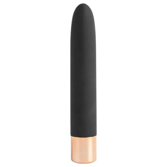 Charming Vibe Desire - vibrador recargable tipo bala - silicona negra