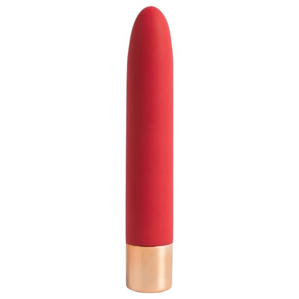 Charming Vibe Desire - vibrador recargable tipo bala - silicona roja