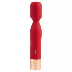   Lonely Charming Vibe Wand - masajeador vibrador recargable - silicona roja