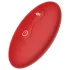 Rose Plug - plug anal vibrador recargable control remoto silicona rojo