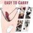 Sex HD Chomper - vibrador doble clítoris y anal - silicona roja