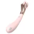 Sex HD - vibrador recargable, resistente a salpicaduras con rueda de estimulación (rosa)