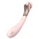 Sex HD - vibrador recargable, resistente a salpicaduras con rueda de estimulación (rosa)