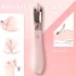 Sex HD - vibrador recargable, resistente a salpicaduras con rueda de estimulación (rosa)