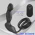 Sexo HD Virgil - vibrador prostático con anillo peneano (negro)