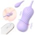 Sex HD Twist Egg - huevo vibrador impulsor - silicona lila