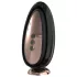 Sex HD Mirror - vibrador con función de calor y succión - silicona negra