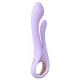 Sex HD Kaethe - vibrador con estimulador de clítoris - silicona lila