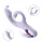 Sex HD - vibrador de punto G con brazo para el clítoris (lila)
