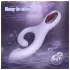 Sex HD - vibrador de punto G con brazo para el clítoris (lila)