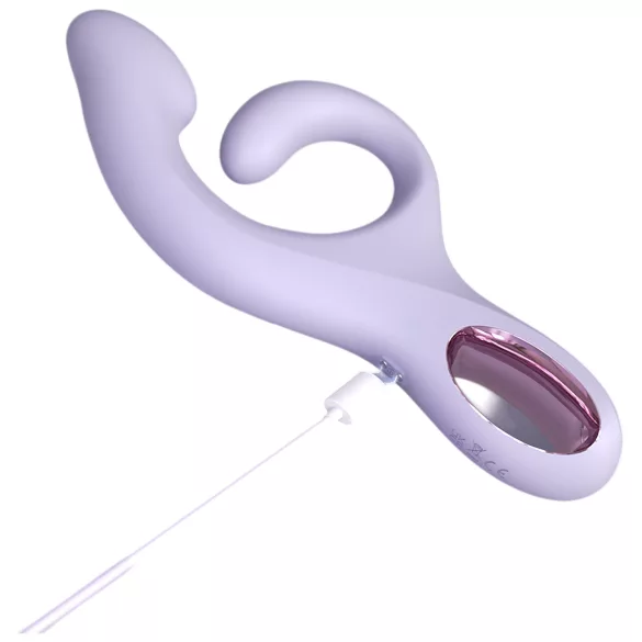 Sex HD - vibrador de punto G con brazo para el clítoris (lila)