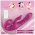 SEX HD Co-op Bliss - vibrador arnés con estimulador de clítoris - silicona lila