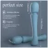 SEX HD Dancer - vibrador masajeador - silicona - color turquesa