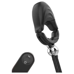   Sex HD - anillo vibrador para pene con intensidad ajustable y control remoto (negro)