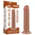 Lovetoy Sliding-Skin - consolador con ventosa doble capa 20 cm color natural