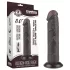 Lovetoy - Dildo realista con ventosa - doble capa - 20 cm marrón