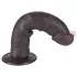 Lovetoy - Dildo realista con ventosa - doble capa - 20 cm marrón