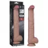 Lovetoy - dildo realista XXL - doble capa - 36,5 cm - color natural