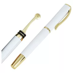 Roomfun - rueda Wartenberg en forma de bolígrafo (blanca)
