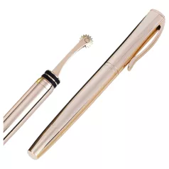   Roomfun - rueda de Wartenberg con forma de bolígrafo (dorado)