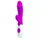 Pretty Love Snappy - vibrador de punto G con brazo para el clítoris, impermeable (lila)