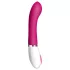 Pretty Love Daniel - vibrador punto G resistente al agua - silicona rosa/blanco