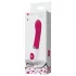 Pretty Love Daniel - vibrador punto G resistente al agua - silicona rosa/blanco