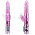 Baile - vibrador con estimulador de clítoris tipo mariposa - silicona rosa
