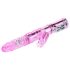 Baile - vibrador con mariposa y brazo para clítoris (rosa)