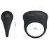 Anillo vibrador impermeable Pretty Love Bertram (negro)
