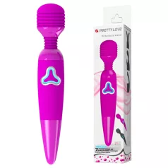 Pretty Love Wand - vibrador masajeador recargable (lila)