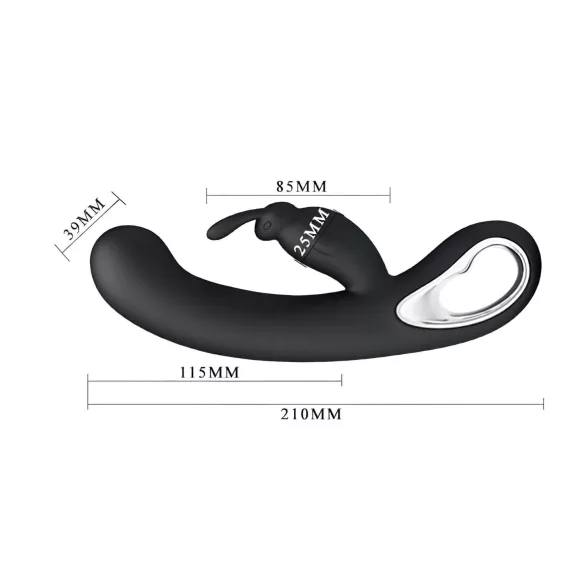 Pretty Love Webb - vibrador con estimulador de clítoris - resistente al agua