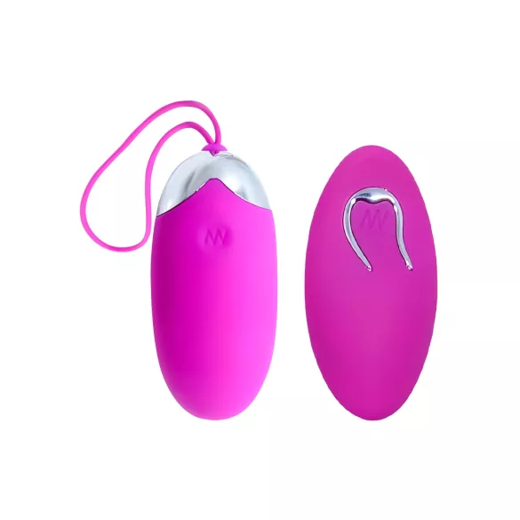 Pretty Love Berger - huevo vibrador recargable con mando - silicona rosa
