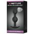 Pretty Love - dildo anal con bolas (negro)