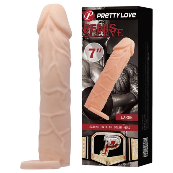 Pretty Love - funda para pene con anillo (natural)