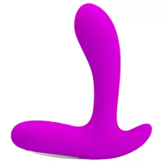   Pretty Love Backie - masajeador prostático vibrador - silicona rosa