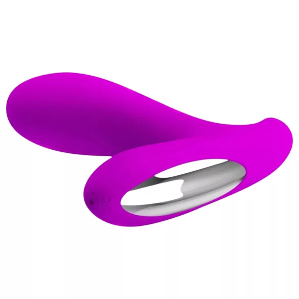 Pretty Love Backie - masajeador prostático vibrador - silicona rosa