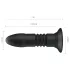 Pretty Love Magic Jinger - consolador anal vibrador con empuje - silicona negra