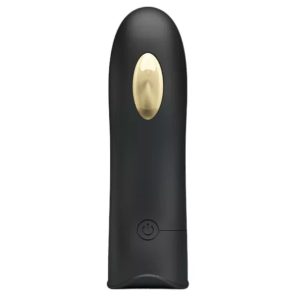 Pretty Love Marico - vibrador de dedo estimulador eléctrico - silicona negra