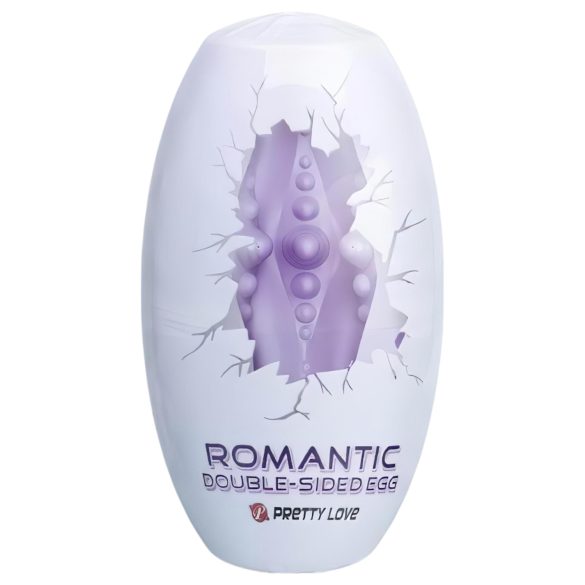 Pretty Love Romantic - huevo masturbador - texturizado - silicona lila