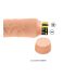 Baile Barbara - vibrador realista 19,5 cm (natural)