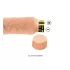 Baile Barbara - vibrador realista - 19,5 cm - color piel