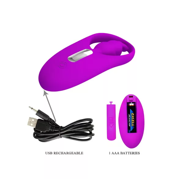Pretty Love Wild Rabbit - Vibrador con estimulador de clítoris tipo conejo