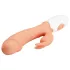 Pretty Love Easter Bunny - vibrador con estimulador de clítoris - color natural