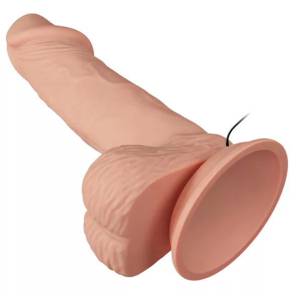 Baile Zebulon - consolador realista con testículos vibrador