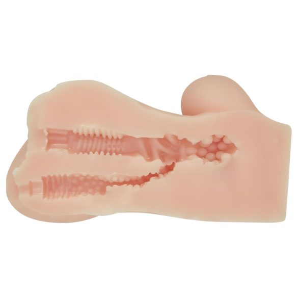 Crazy Bull - masturbador realista mini vagina - color natural