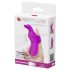 Pretty Love Bunny - vibrador para dedo conejito - silicona lila