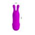 Pretty Love Bunny - vibrador para dedo conejito - silicona lila