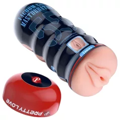   Pretty Love Vacuum Cup - masturbador vaginal realista (color carne)
